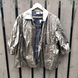 NWT Metallic Bronze Elbow Jacket